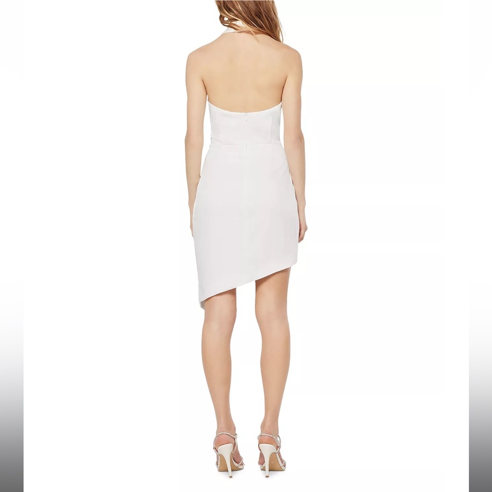 Elliat | Ivory Camo Blouson Halter Dress - Picture 3 of 15